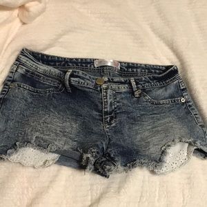 Jean shorts